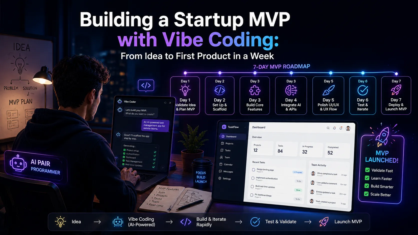 Building a Startup MVP with Vibe Coding: From Idea to First Product in a Week