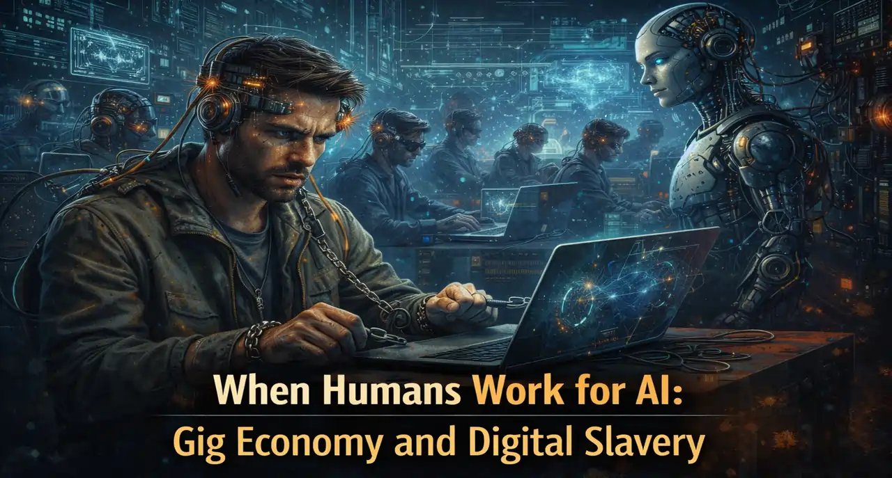زمانی که انسان‌ها برای هوش مصنوعی کار می‌کنند: اقتصاد گیگ و بردگی دیجیتال