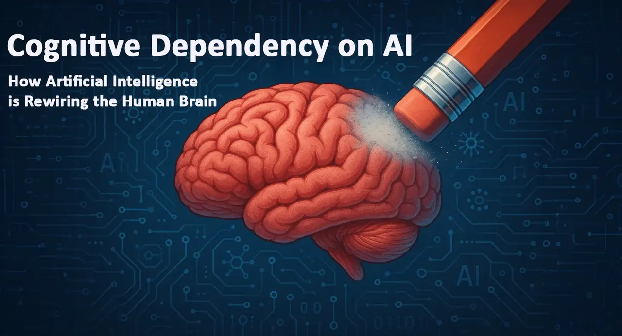 وابستگی شناختی به هوش مصنوعی: چگونه AI مغز انسان را بازسازی می‌کند