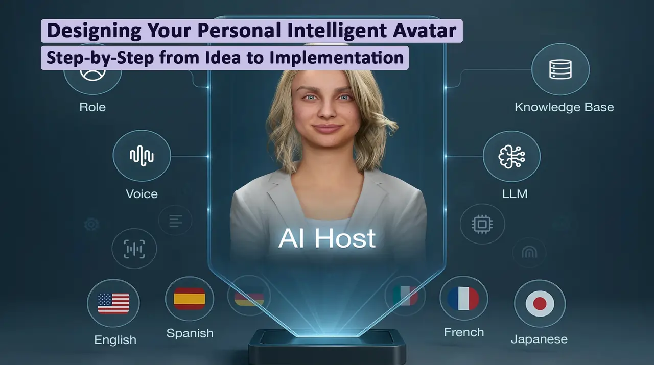 طراحی آواتار هوشمند شخصی: گام‌به‌گام از ایده تا اجرا