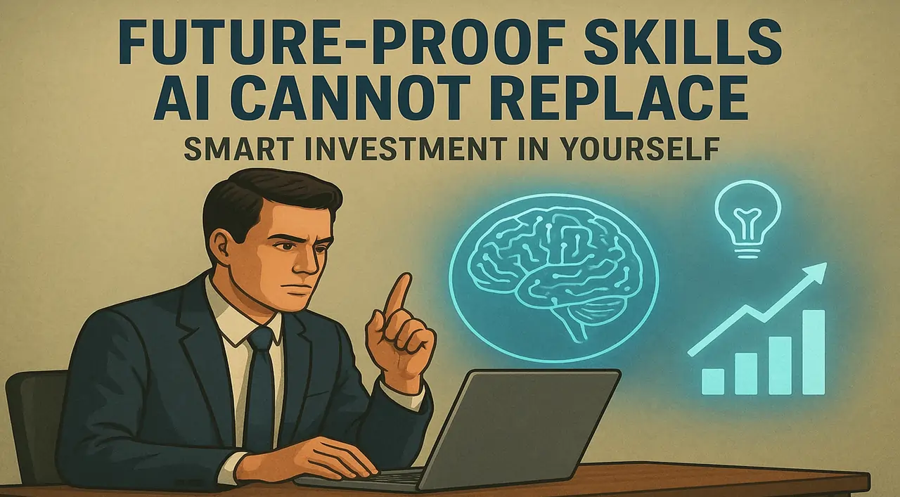 مهارت‌های آینده که AI نمی‌تواند جایگزین کند: سرمایه‌گذاری هوشمندانه روی خودتان
