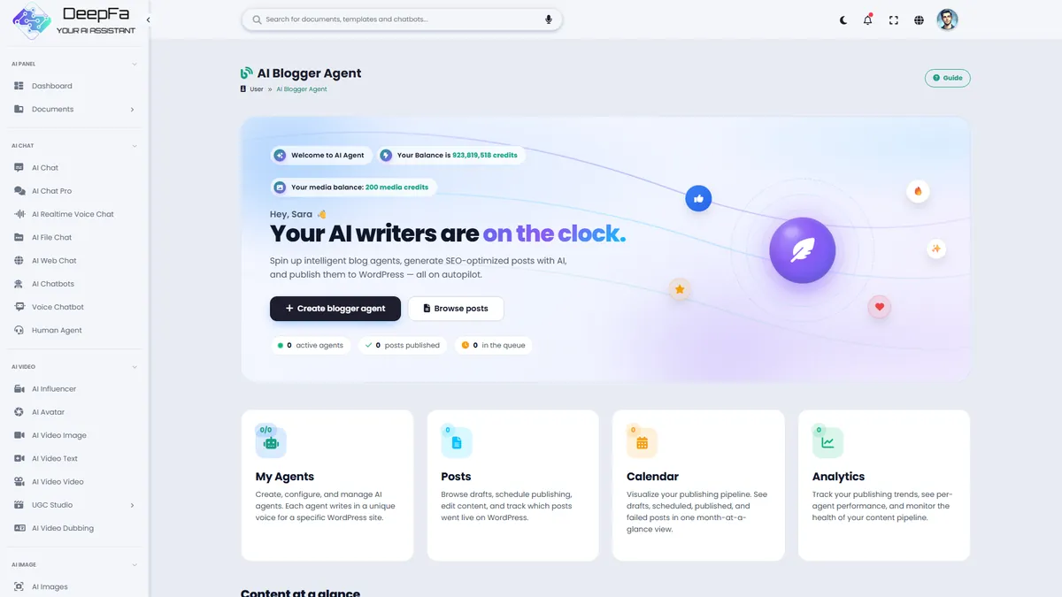 AI Blogger Agent