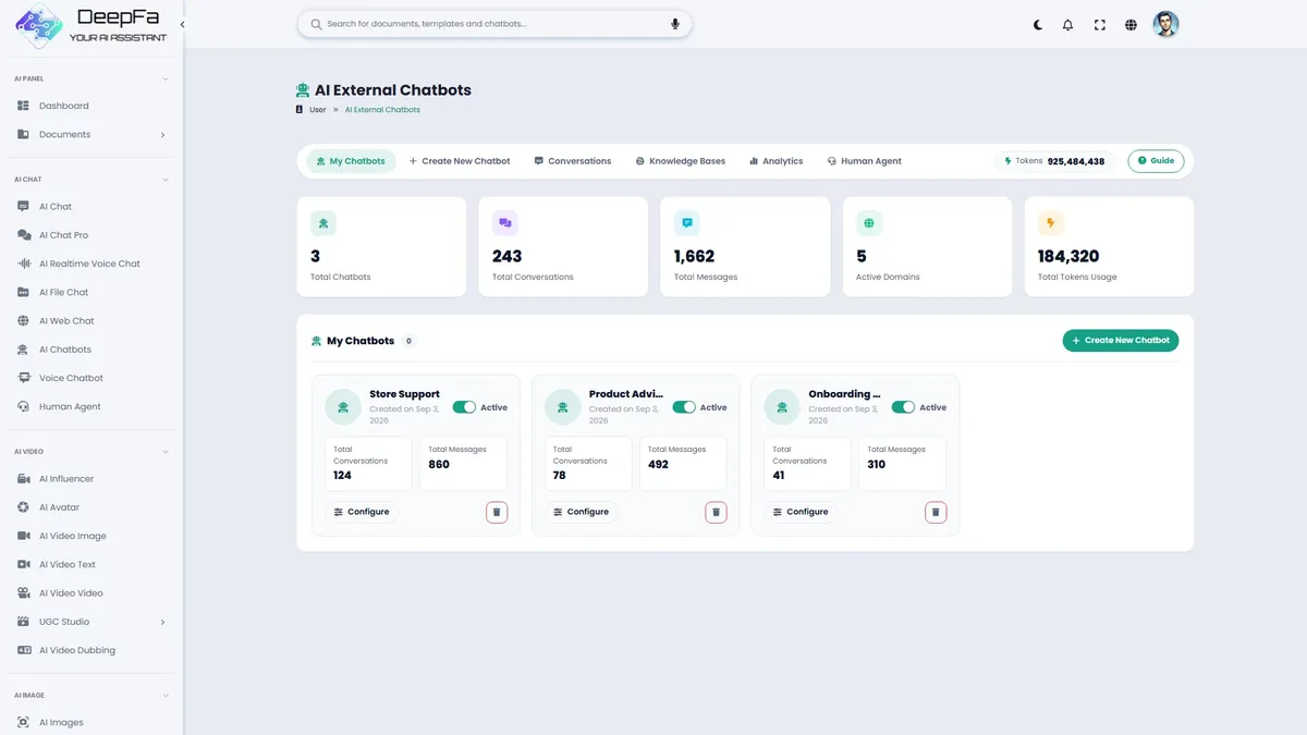 AI External Chatbot