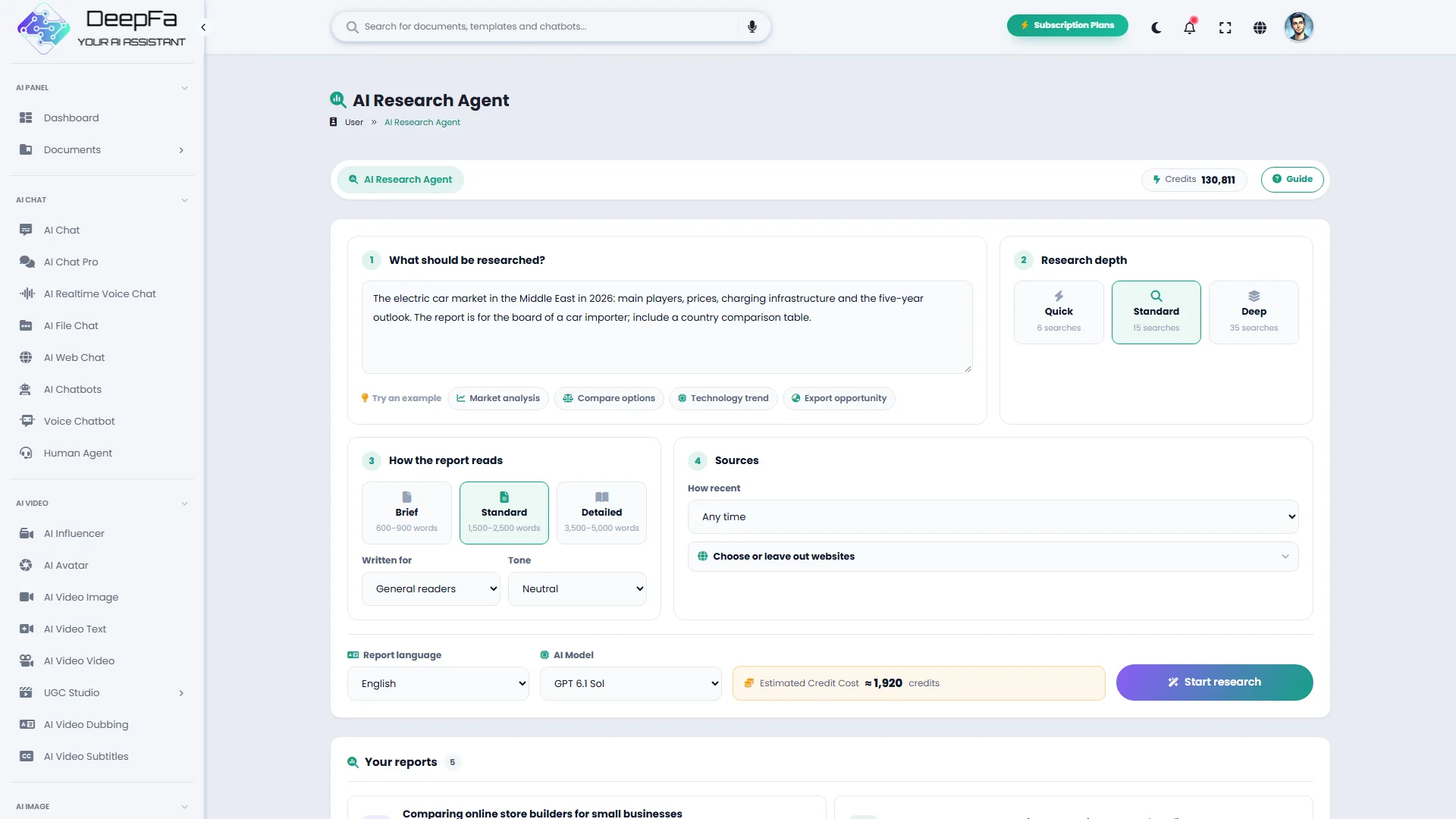 The AI Research Agent