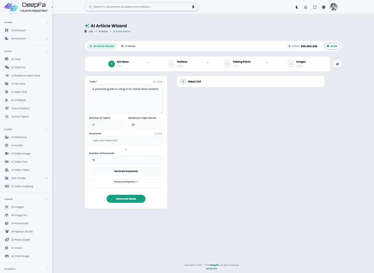 AI Writer & Article Wizard
