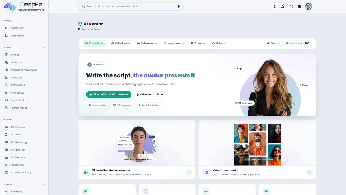 AI Avatar & Virtual Influencer