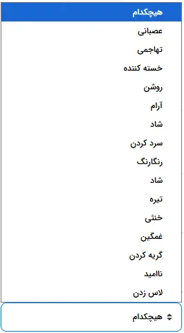 انتخاب حال و هوای تصویر