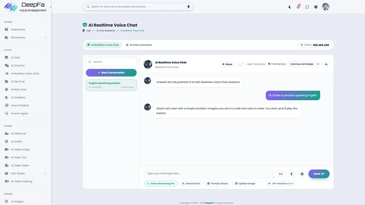 AI Voice Chat